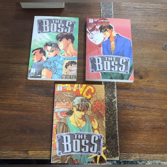 The Boss Manga Set, volumes 1, 2 and 3 by  Lim Jae-won - Picture 1 of 9